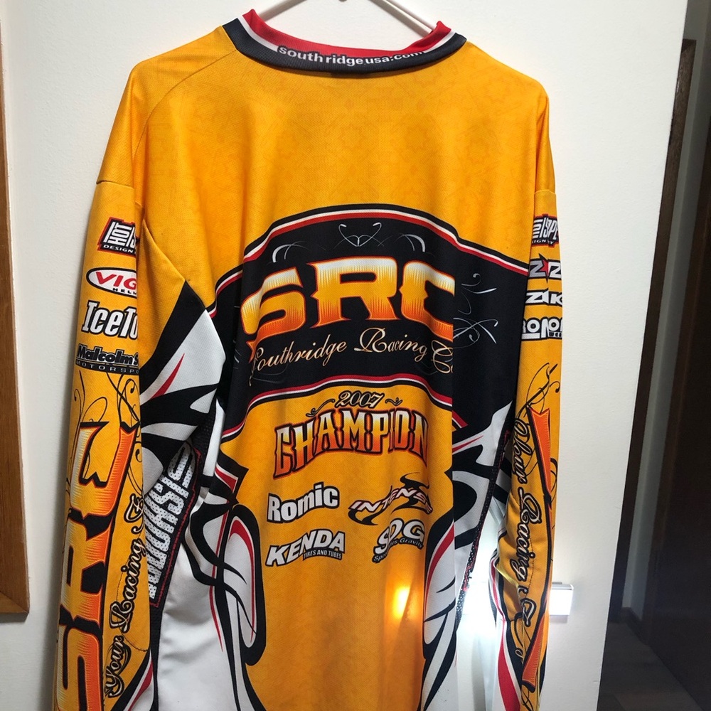 Men's Yellow Racing Jersey - Picture 6 of 16